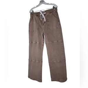 NWT AnnieWear Mineral Wash Barrel Utility Pants. Retail $82.00